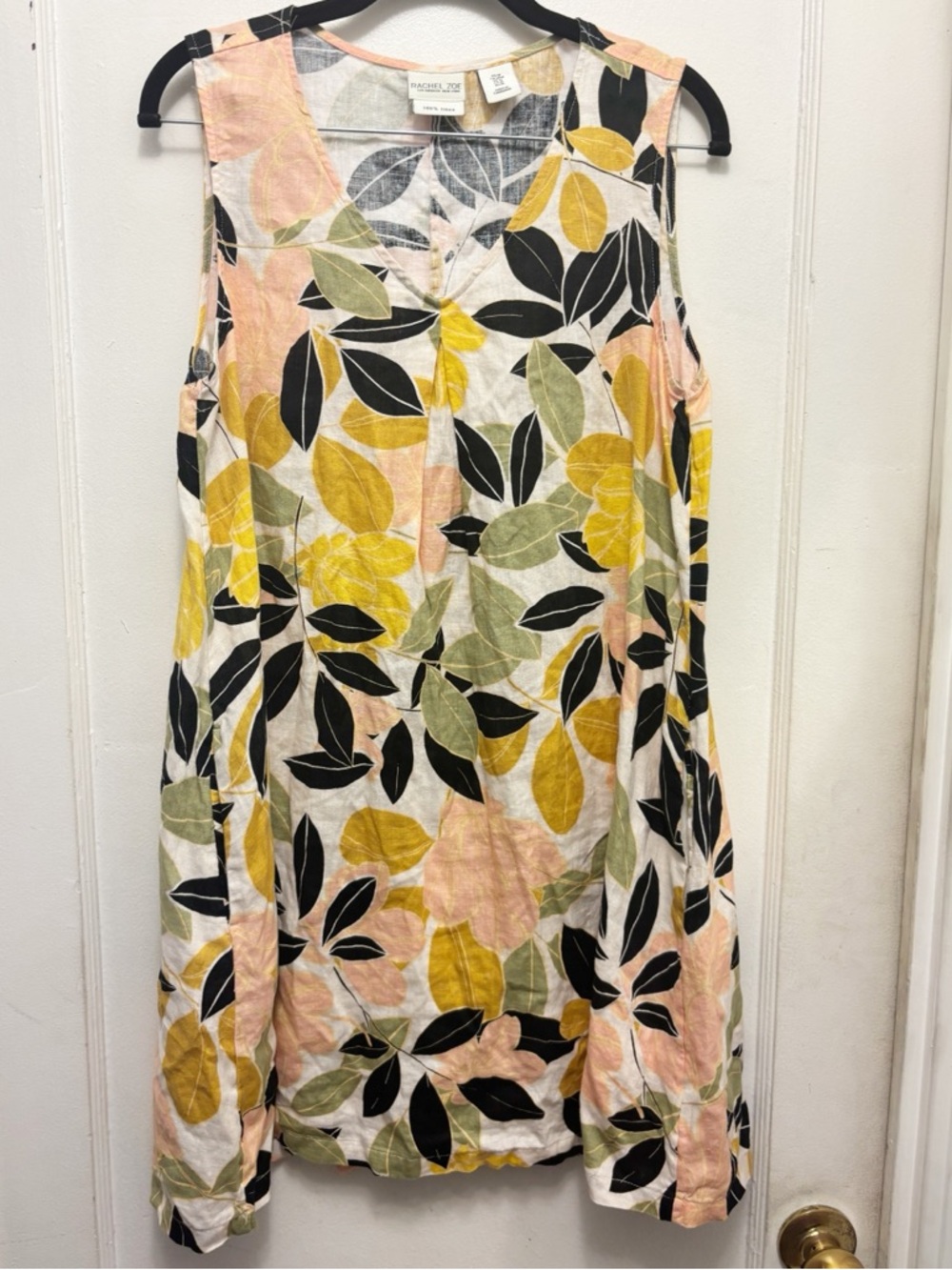 Rachel Zoe 100% Linen Sundress Size Medium